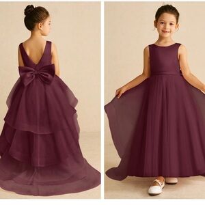 Azazie Rich Burgundy Gown